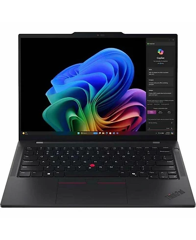 Lenovo ThinkPad T14s Gen 6 14" Wuxga Copilot+ Pc Laptop, Qualcomm Snapdragon X Elite X1E-78-100 3.4GHz, 32GB Ram, 1TB Ssd, Windows 11 Pro, Black