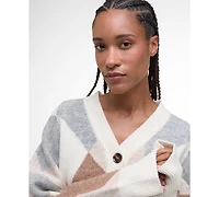 Barbour Women's Jacquard Patterned Cardigan