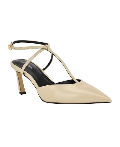 Calvin Klein Women's Avriel Strappy Dress Pumps