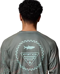 Columbia Men's Super Terminal Tackle Border Circle T-Shirt