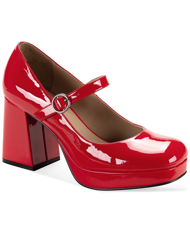 Wild Pair Women's Vaneciaa Mary Jane Square Toe Pumps, Macy's Exclusive
