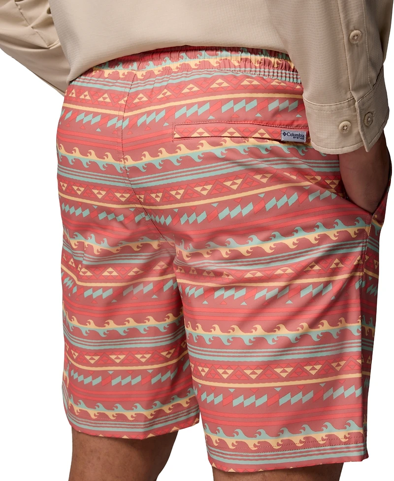 Columbia Men's Performance Fishing Gear Rambler Printed Water Shorts