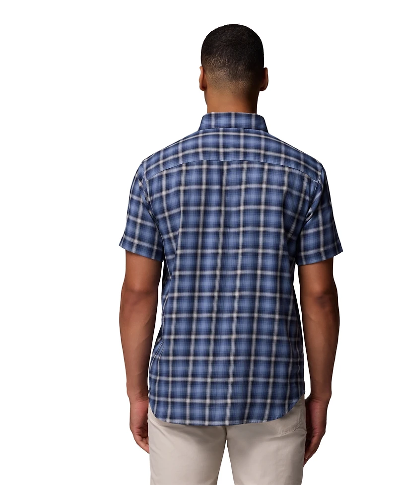 Columbia Men's Rapid Rivers Short Sleeve Plaid Shirt