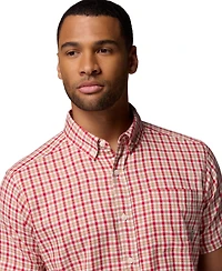 Columbia Men's Rapid Rivers Short Sleeve Plaid Shirt