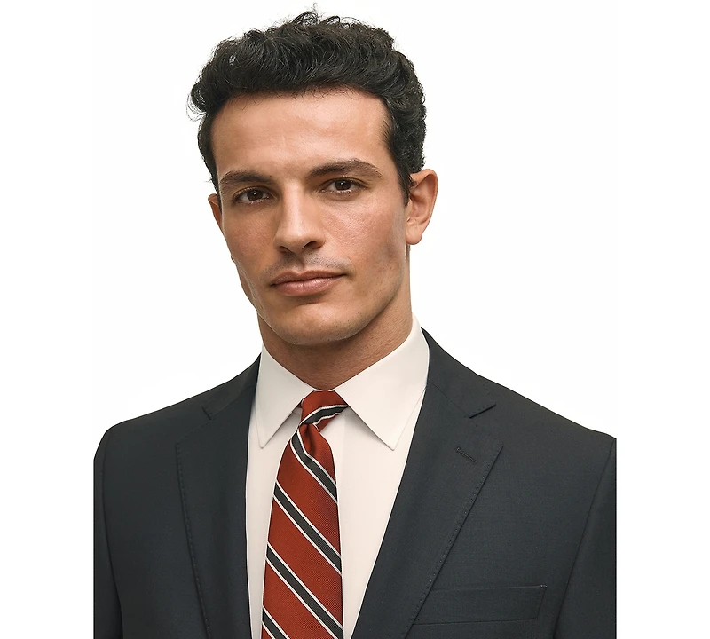 B by Brooks Brothers Men's Classic-Fit Stretch Wool Blend Suit Separates Jacket