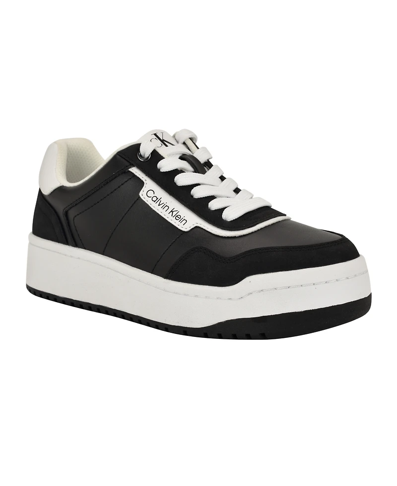 Calvin Klein Women's Adryen Lace-Up Sneakers
