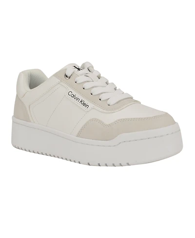 Calvin Klein Women's Adryen Lace-Up Sneakers