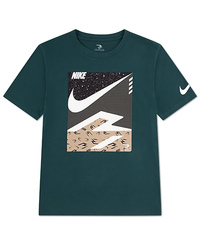 Nike 3BRAND by Russell Wilson Big Boys Crewneck Graphic T-Shirt