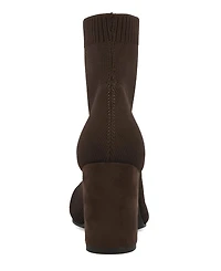 Mia Women's Erika Stacked Heel Booties