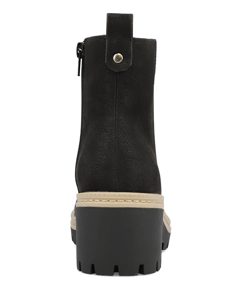 Mia Women's Phinly Block Heel Ankle Booties