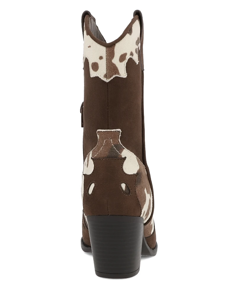 Mia Women's Sonni Pointed Toe Western Style Boots