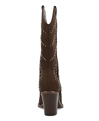 Mia Women's Morgann Pointed Toe Studded Western Boots