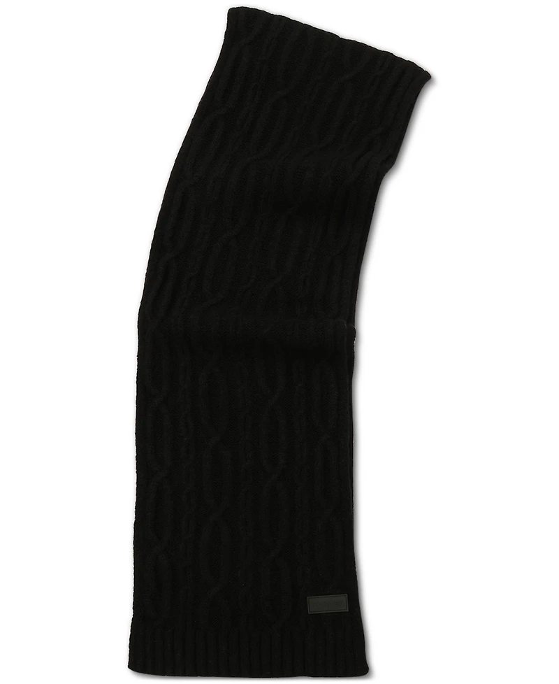 Hunter Cable-Knit Scarf