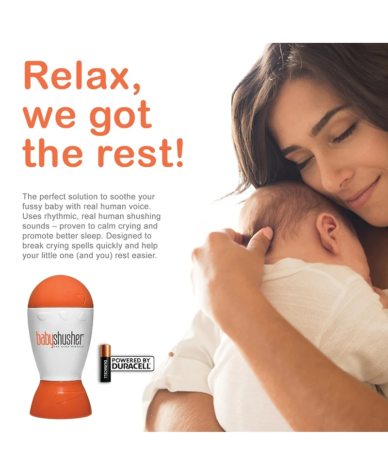 Baby Shusher +Shusher Firefly Nightlight Bundle