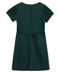 Speechless Big Girls Knee Length Round Neck Short Sleeve Dress