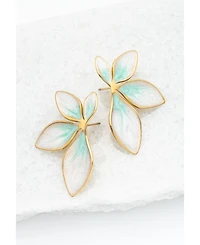 Starfish Project Flourish Mint Leaf Earrings