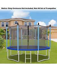 Akiudex 16 ft Round Trampoline Safety Net Enclosure Replacement