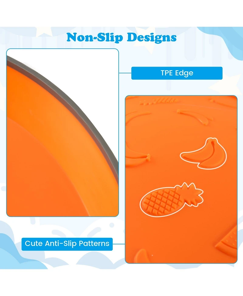 Akiudex 5 Piece Kids Stepping Stones Set for Balance Coordination and Active Play