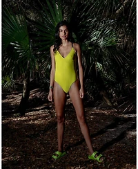 Ansea Women's The Reversible Tie Back One Piece Swimsuit