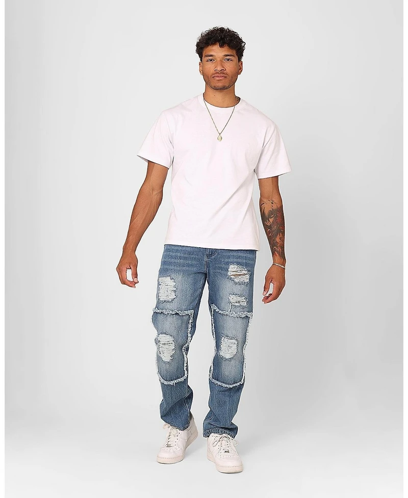 Xxiii Men's Matthew Distressed Jeans
