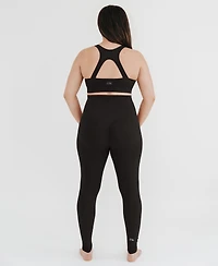 Axk Women's Athletic Maternity Legging with Scrunched Butt Design and Supportive Belly Band