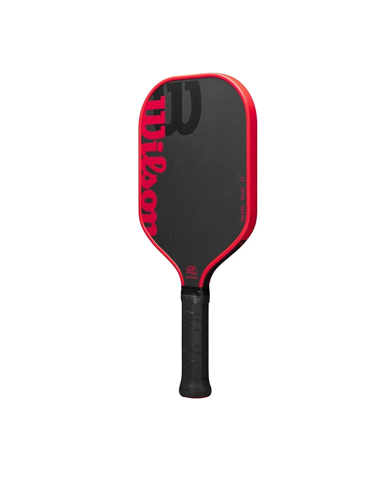 Wilson Blaze 13 Pickleball Paddle - Black/Red / 4 1/4 / 8.1 Oz