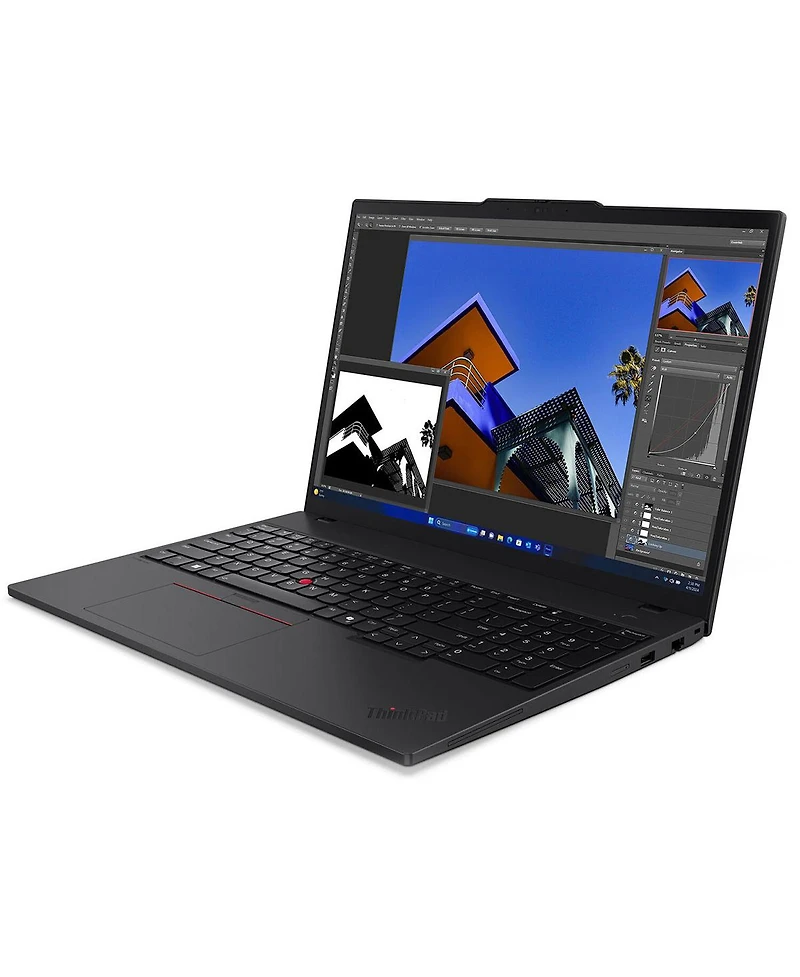 Lenovo ThinkPad T16 Gen 3 16" Wuxga Touchscreen Laptop, Intel Core Ultra 7 165U 1.7GHz, 32GB Ram, 1TB Ssd, Windows 11 Pro, Black