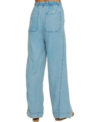 Central Park West Women's Mid Rise Wide Leg Pant