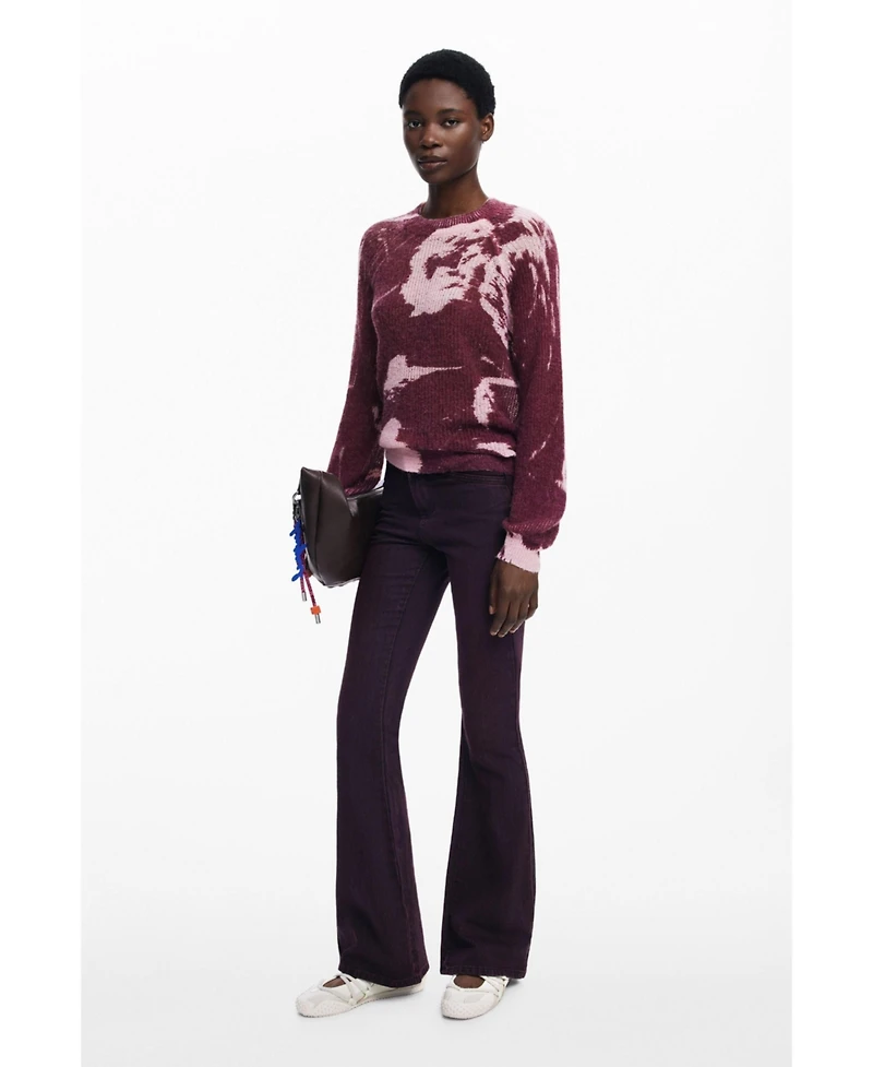 Desigual Women's Arty texture sweater