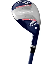 Wilson Profile 11 Piece Womens Right Hand Complete Golf Set with Cart Bag - Petite / Ladies / Nvy/Rs Gld/Grey