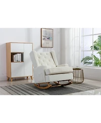 Living room Comfortable rocking chair accent chair