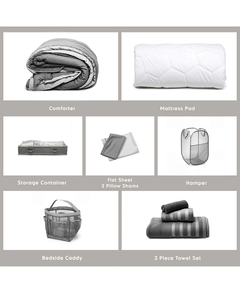 Complete Back to College Dorm Room Essentials Kit