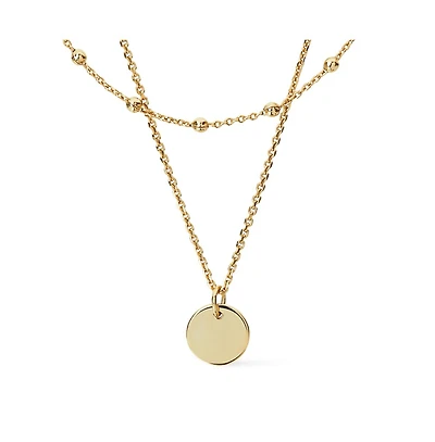 Ana Luisa Coin Necklace Set - Willow Silver