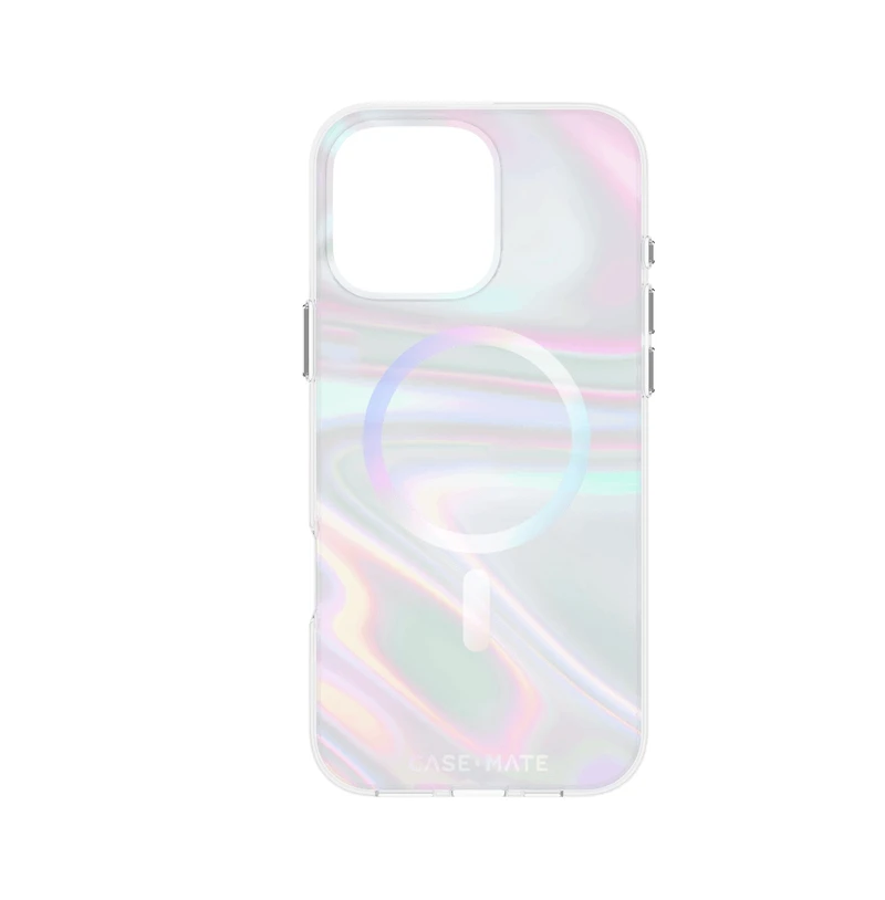 Case-Mate Soap Bubble MagSafe Case for Apple iPhone 16 Pro Max-Multi-Color