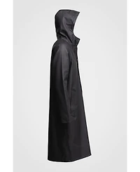 Stutterheim Women's Stockholm Hooded Long Raincoat