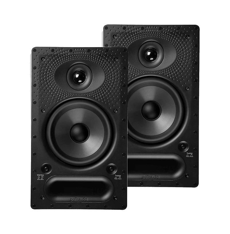 Polk Audio 65-rt Vanishing In Wall Speakers - Pair (White)