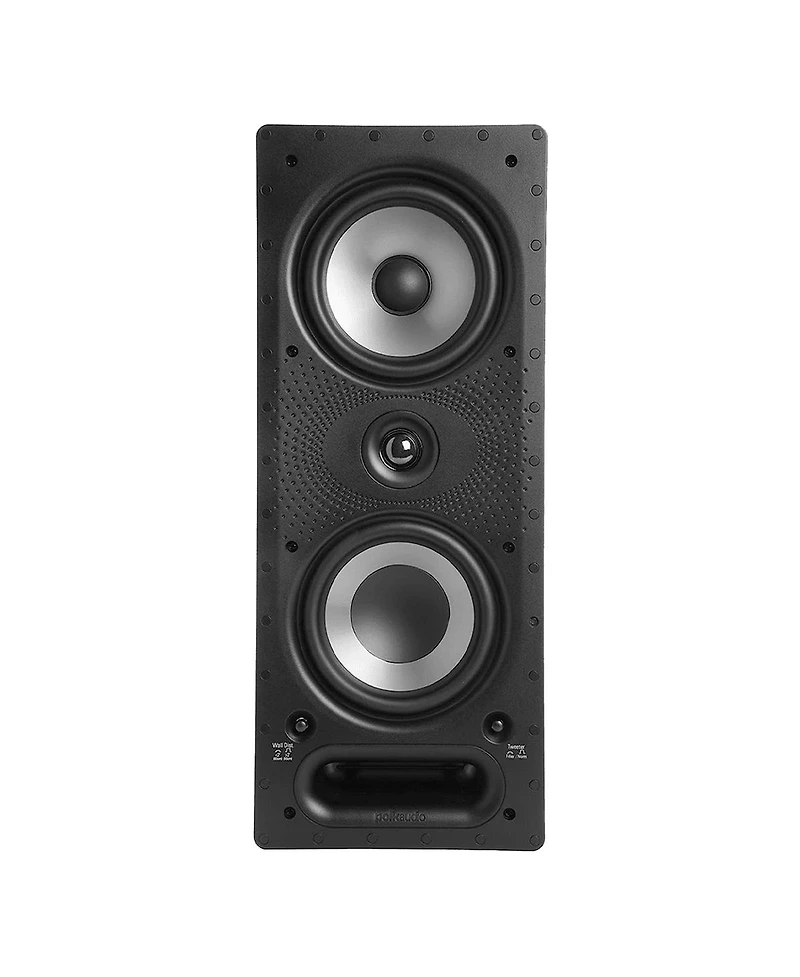 Polk Audio 265-rt 3 Way Vanishing In Wall Speakers - Pair (White