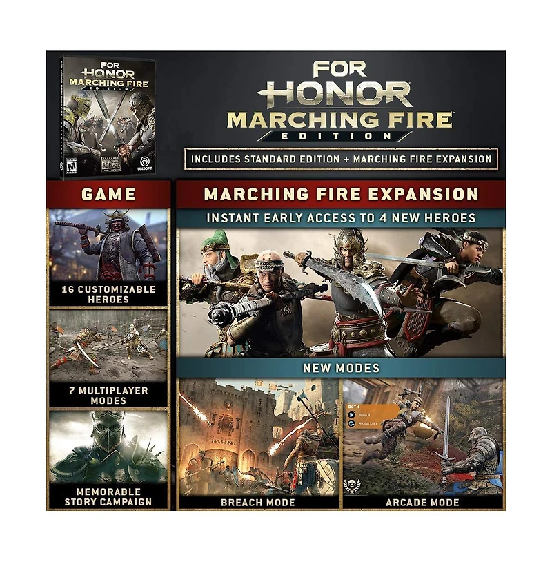 Ubisoft For Honor Marching Fire Edition