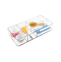 iDesign Interlocking Divided Drawer Organizer