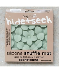 Dexypaws Enrichment Snuffle Mat: Sage Green Circle