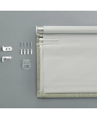 Sun Zero Pryer Textured 100% Blackout Cordless Roman Shade