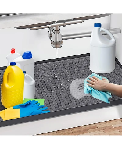 Cheer Collection Sillicone Under Sink Mat 22" x 34"
