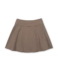 Hope & Henry Toddler Girls Organic Circle Skirt with Pocket Detail