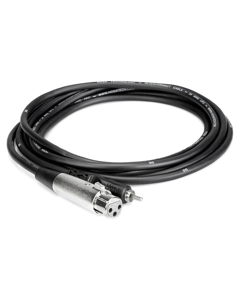 Hosa Technology 10' 3-Pin Xlr Female to Rca Male Audio Interconnect Cable