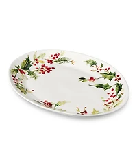 Certified International Holly Vines Oval Platter