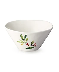 Certified International Holly Vines Ice Cream Bowls, Set of 4