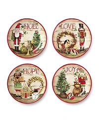 Certified International Nutcracker Parade Soup Bowls, Set of 4