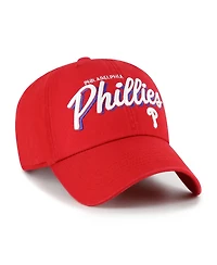 '47 Brand Women's Red Philadelphia Phillies Ariana Clean Up Adjustable Hat