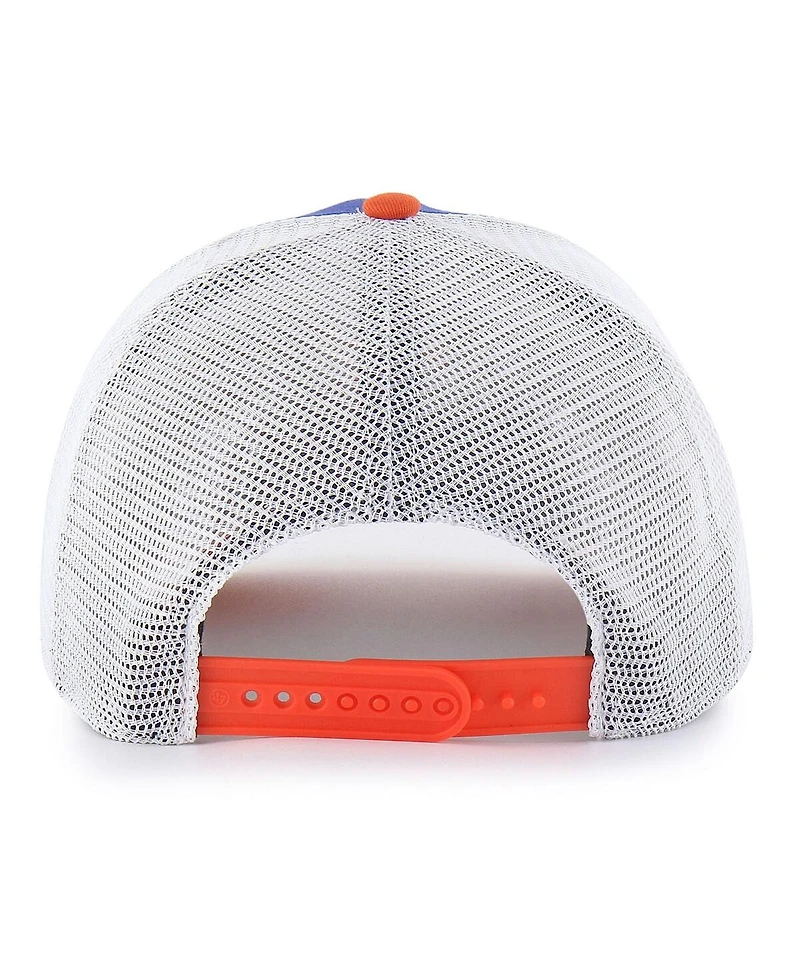 '47 Brand Big Boys and Girls Royal/Orange Florida Gators Super Stripe Hitch Adjustable Trucker Hat