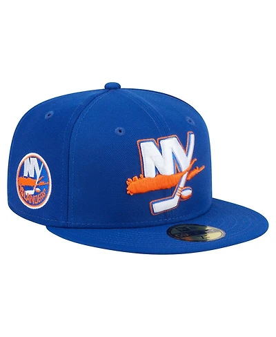 New Era Men's Royal New York Islanders Deceptor 59FIFTY Fitted Hat